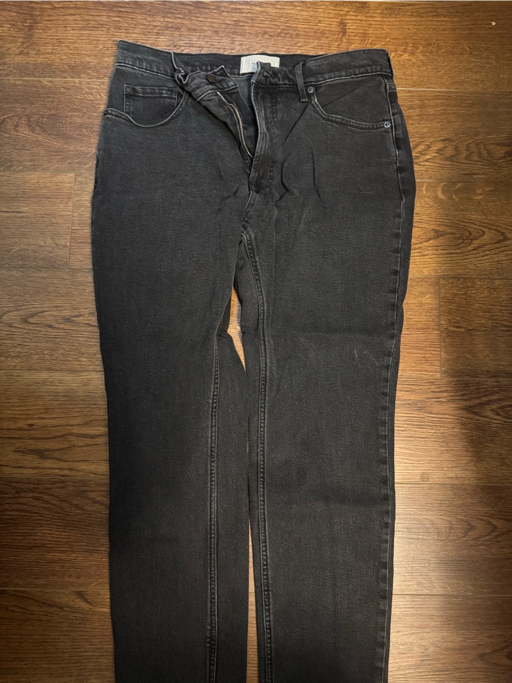 Everlane Black Straight Jeans